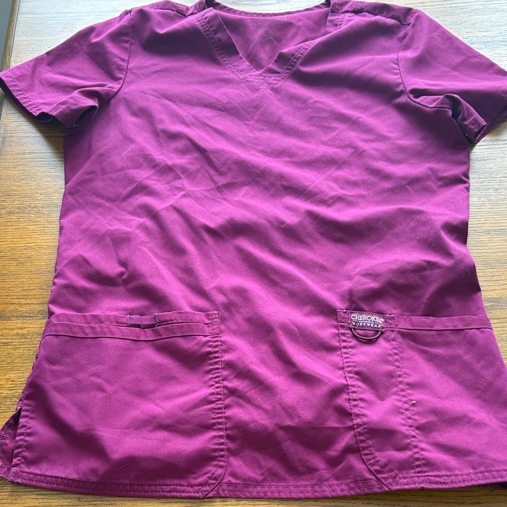 Cherokee Authentic Workwear in Maroon